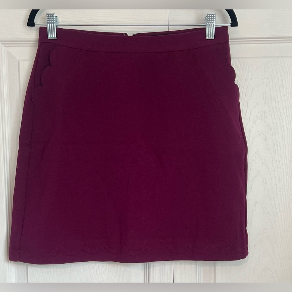 Women's Banana Republic Factory Classic Skirt With Scalloped Pockets